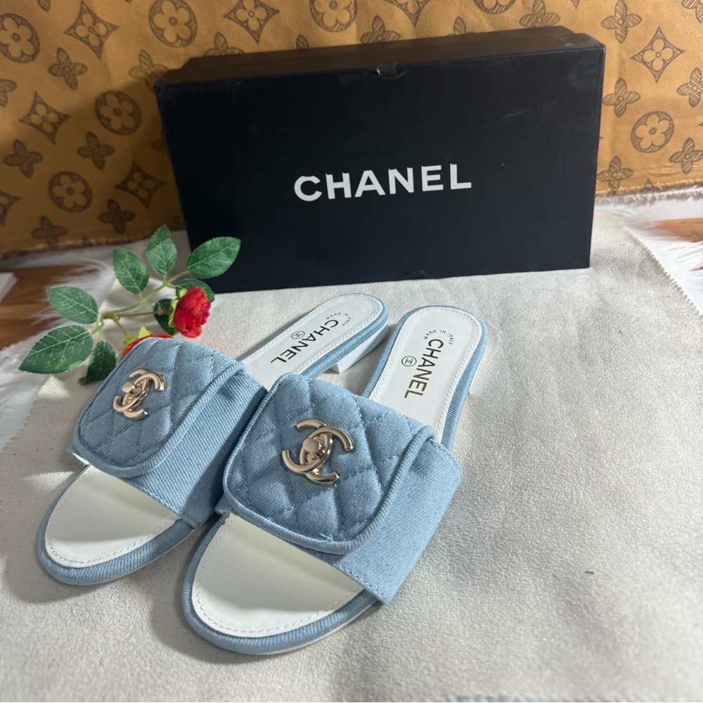 Chanel slippers